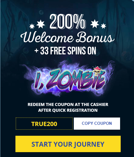 bonus True Blue Casino