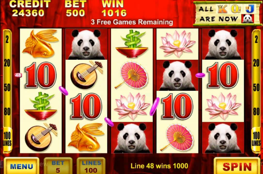 gameplay wild panda